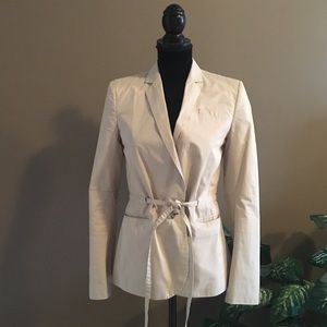 Banana Republic Tan Blazer Jacket